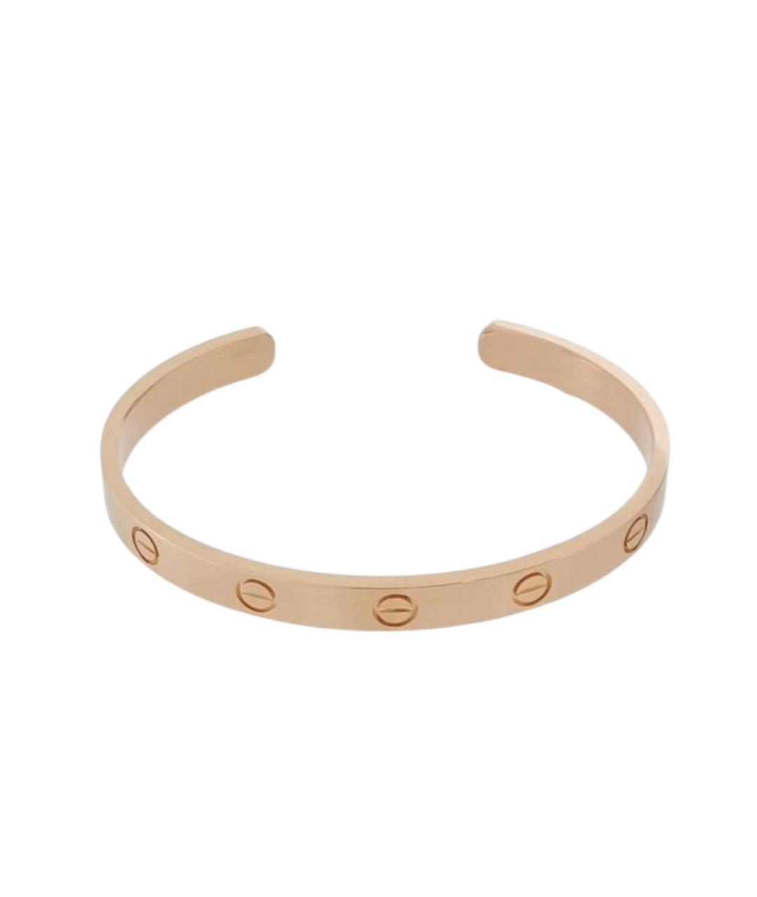 CARTIER Золотой браслет из розового золота, фото 1