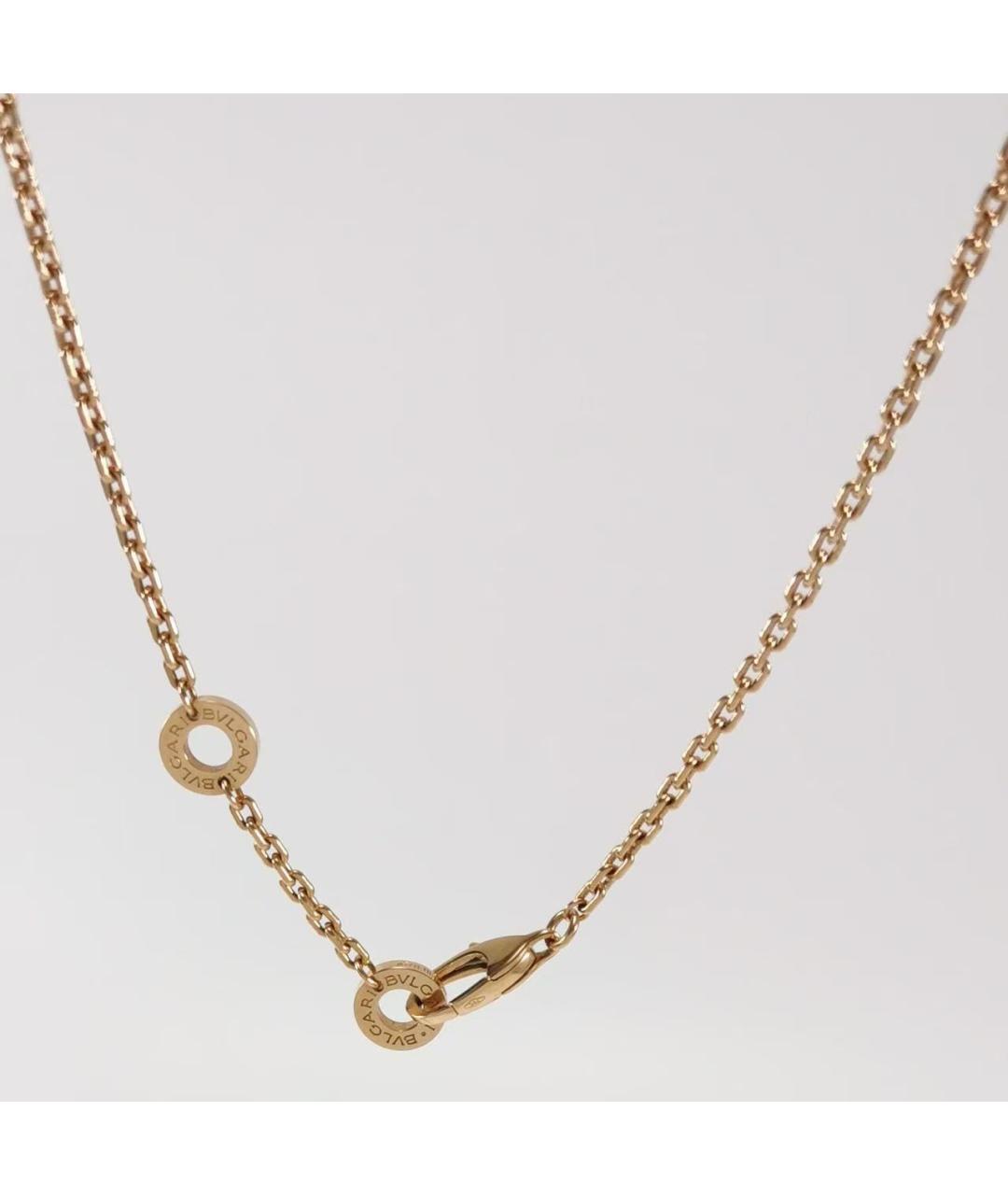 BVLGARI Золотое колье из розового золота, фото 3