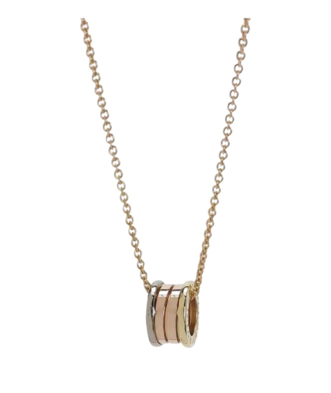 BVLGARI Золотая подвеска из розового золота, фото 1