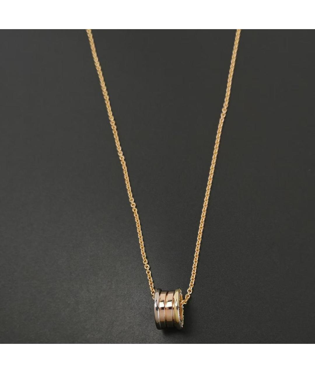 BVLGARI Золотая подвеска из розового золота, фото 4