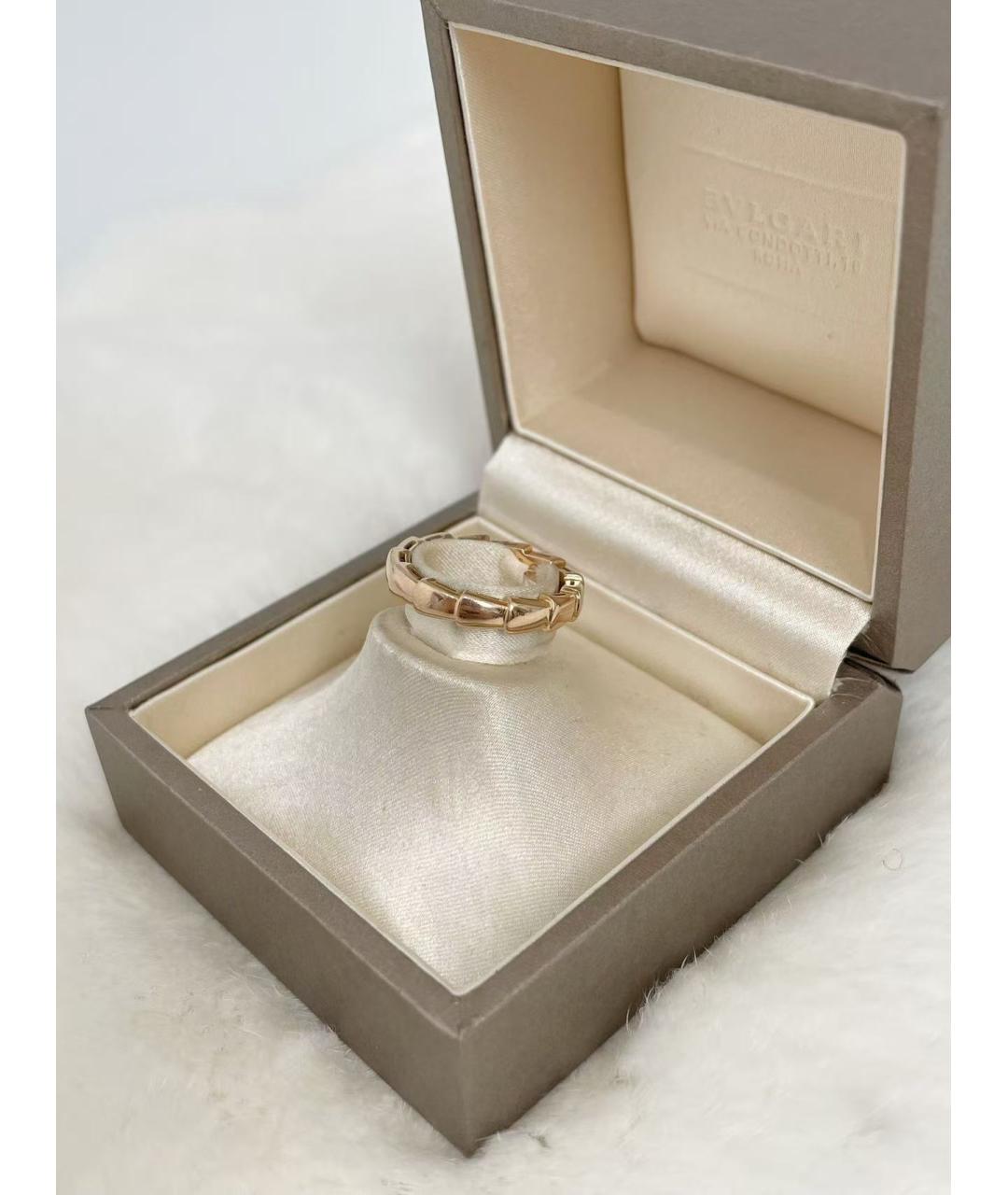 BVLGARI Золотое кольцо из розового золота, фото 3