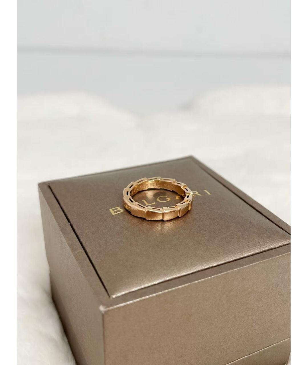 BVLGARI Золотое кольцо из розового золота, фото 5