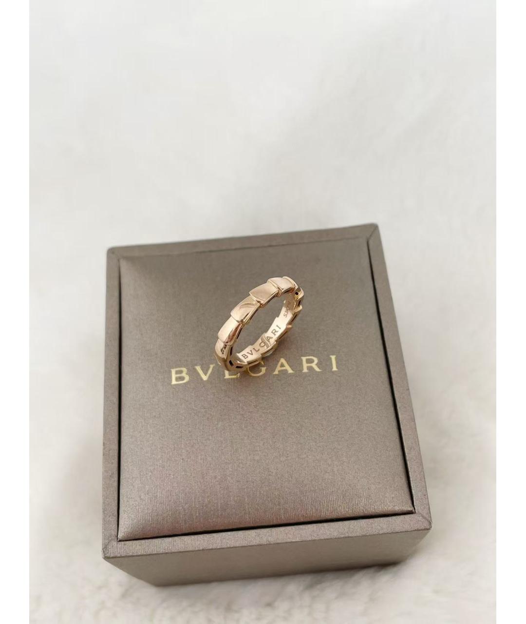 BVLGARI Золотое кольцо из розового золота, фото 7