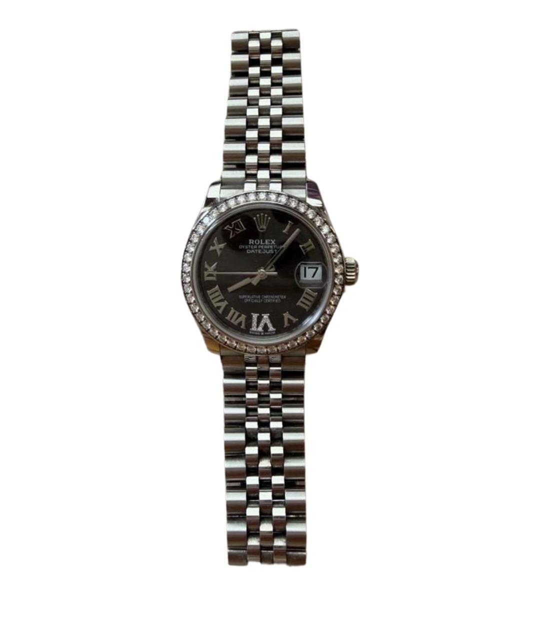 ROLEX Серебряные часы, фото 1