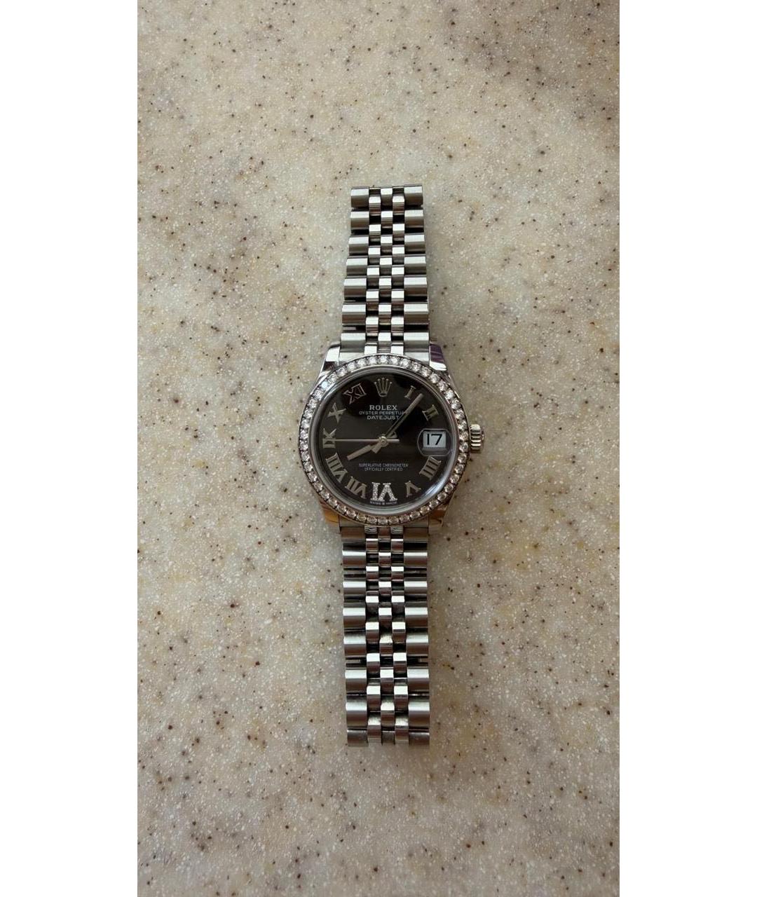 ROLEX Серебряные часы, фото 5