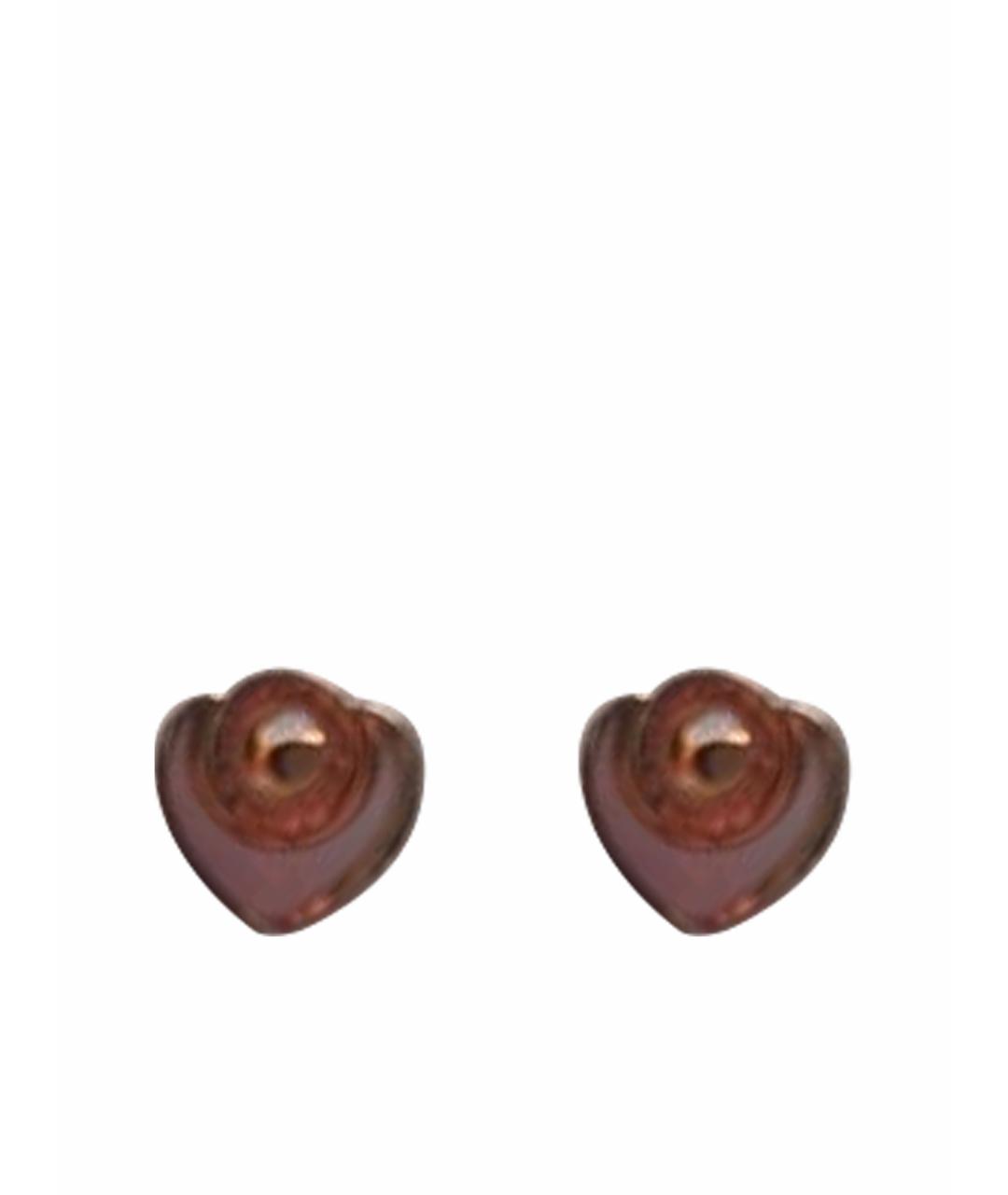 BVLGARI Золотые серьги из розового золота, фото 1