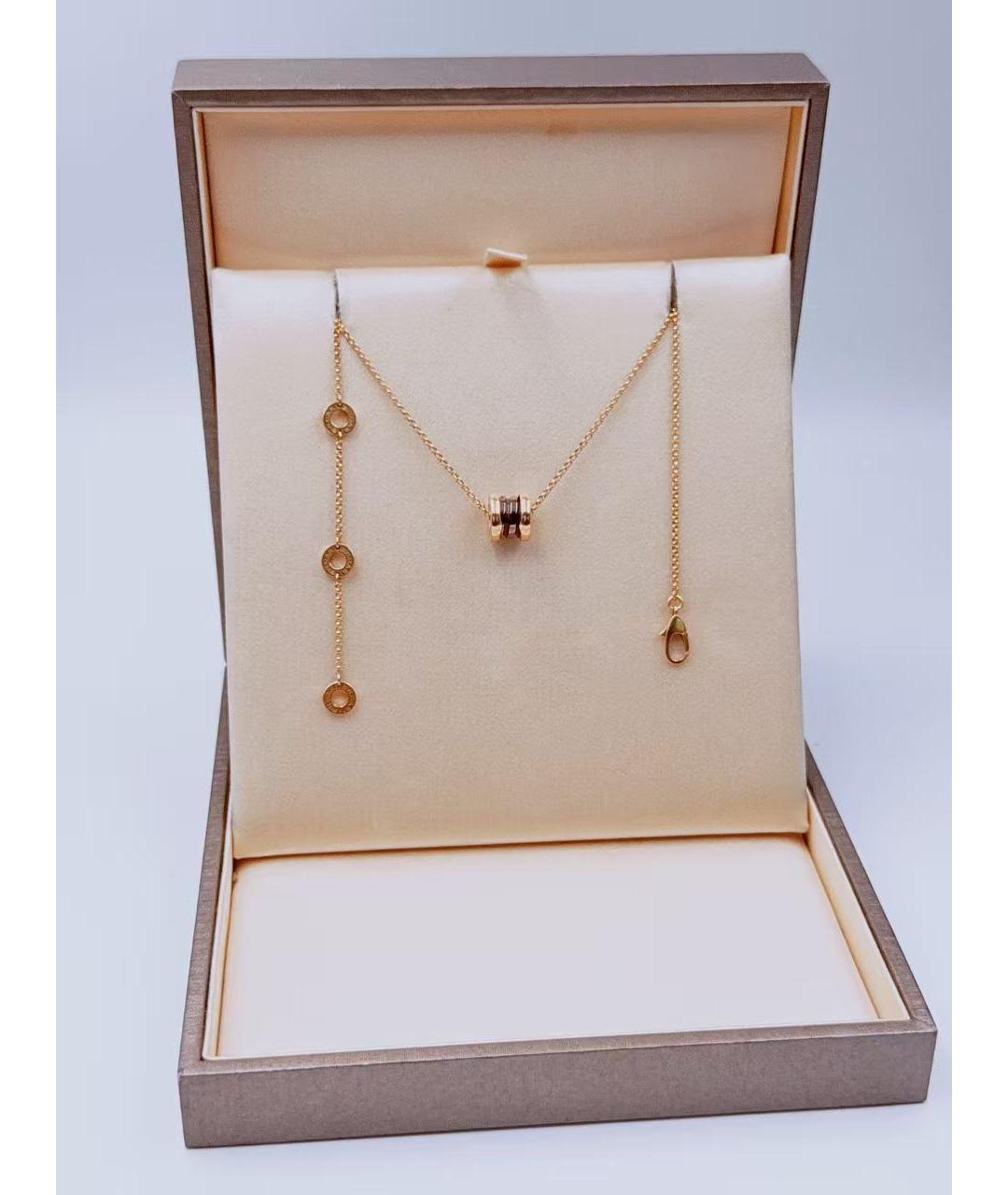 BVLGARI Золотое колье из розового золота, фото 2