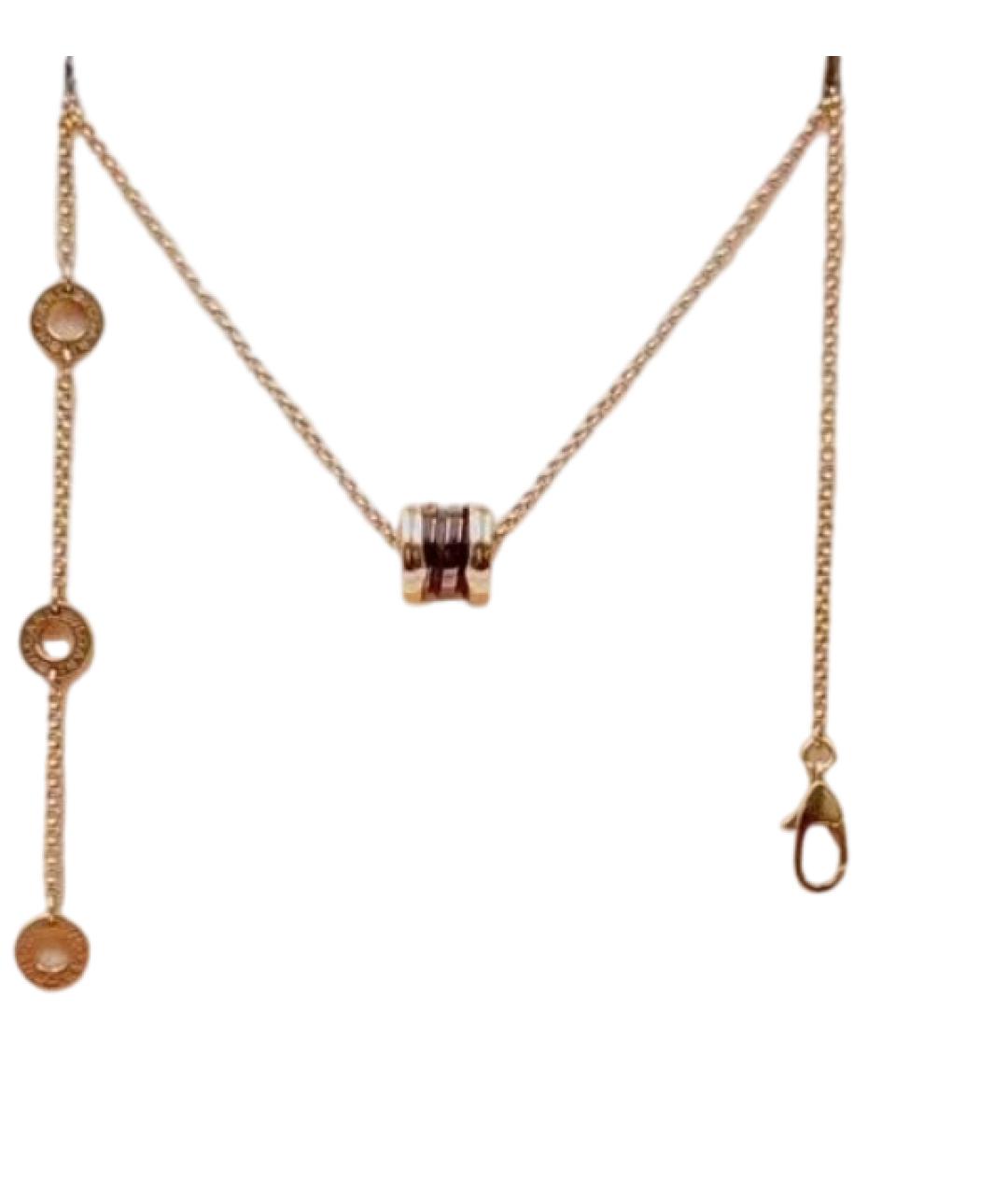 BVLGARI Золотое колье из розового золота, фото 1