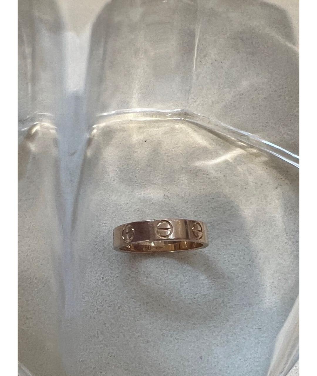 CARTIER Золотое кольцо из розового золота, фото 6