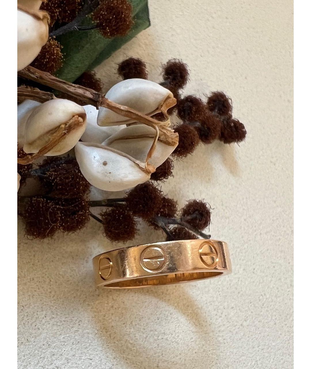 CARTIER Золотое кольцо из розового золота, фото 4