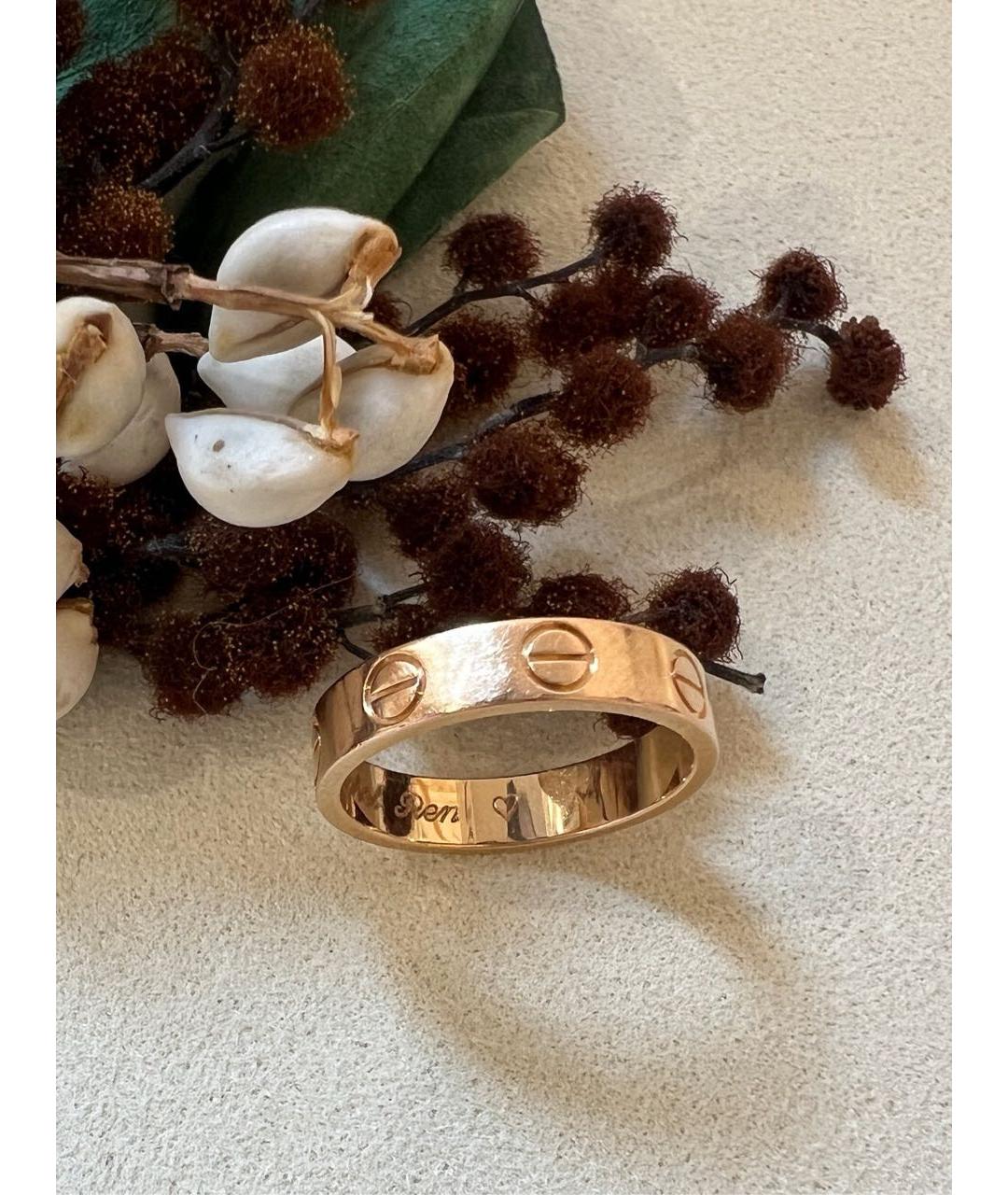 CARTIER Золотое кольцо из розового золота, фото 3