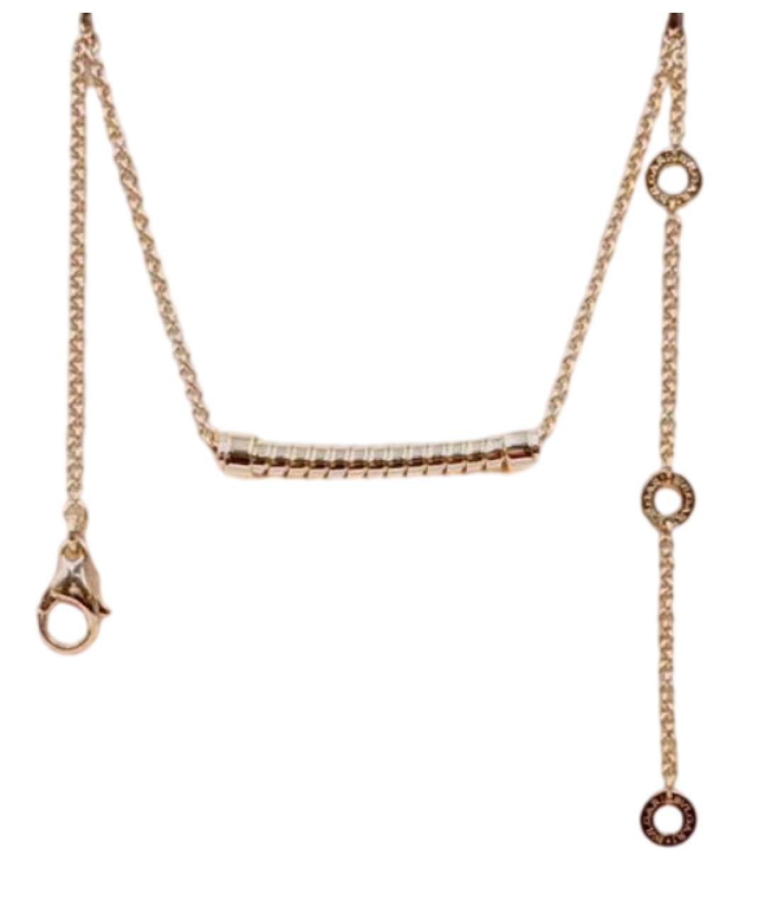 BVLGARI Золотое колье из розового золота, фото 1