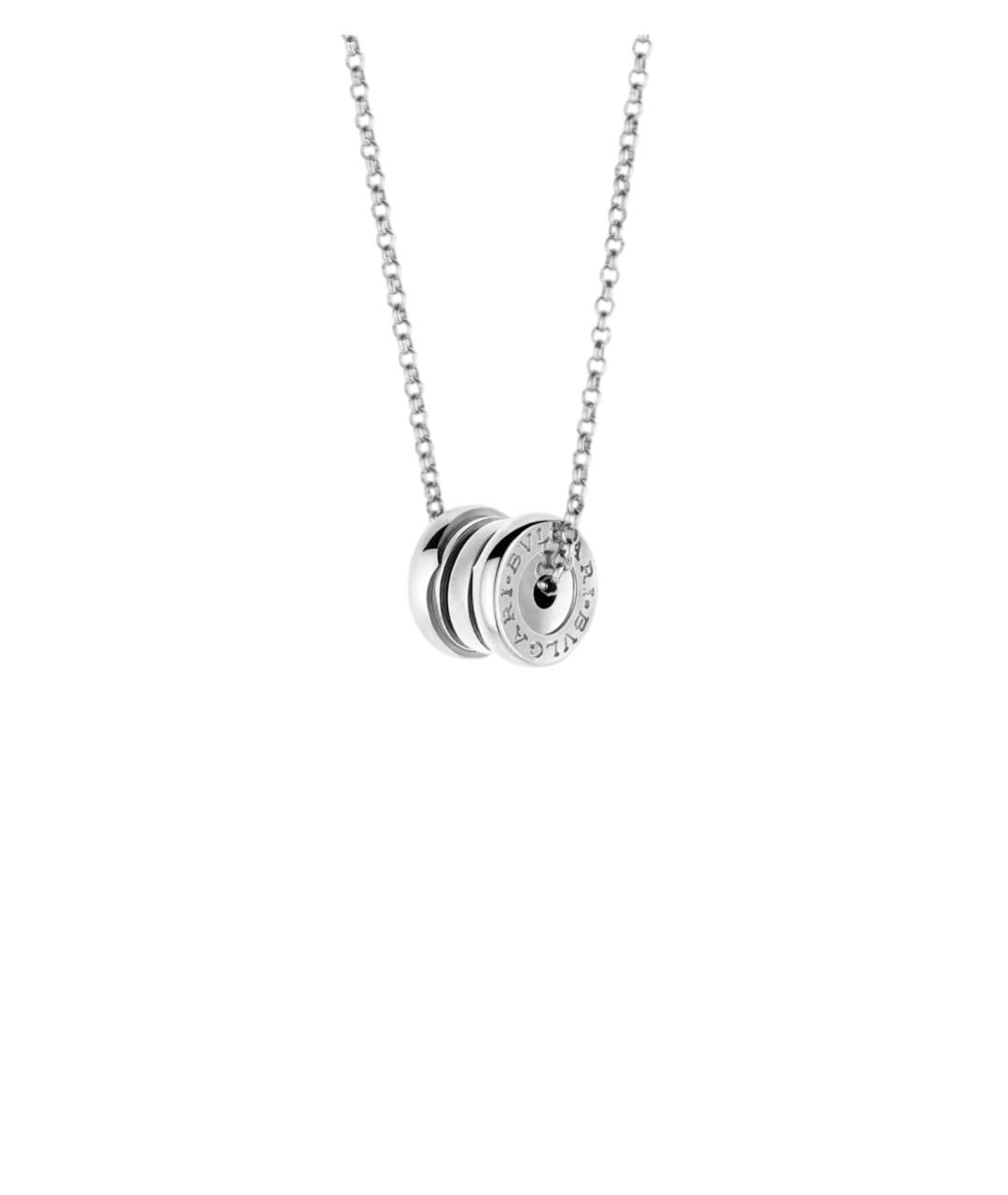 BVLGARI Серебряное колье из белого золота, фото 5
