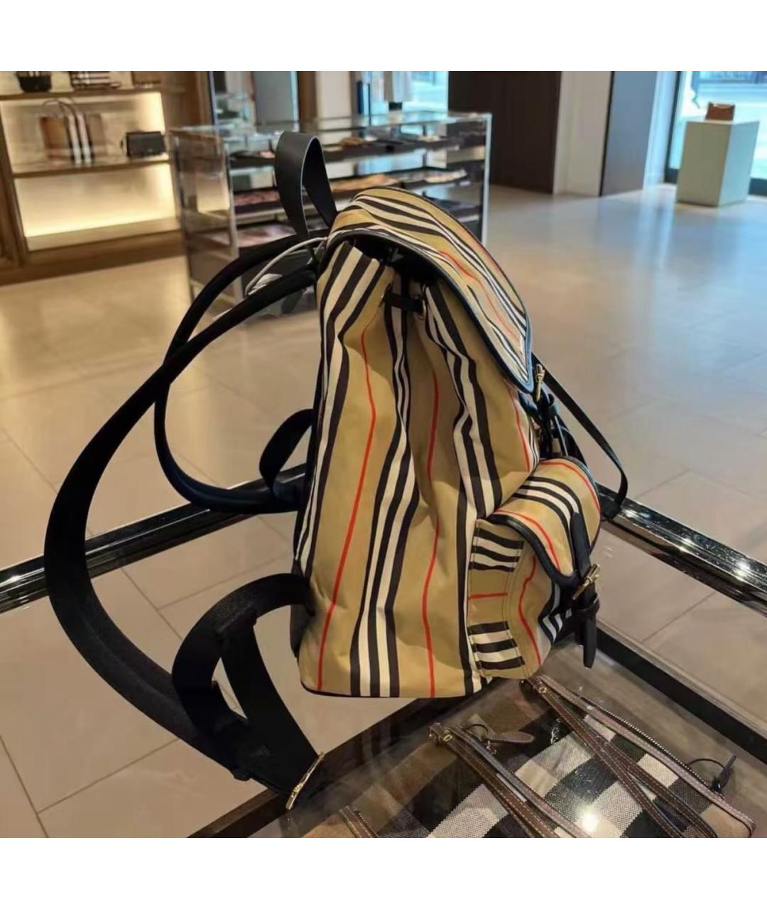 BURBERRY Бежевый рюкзак, фото 3
