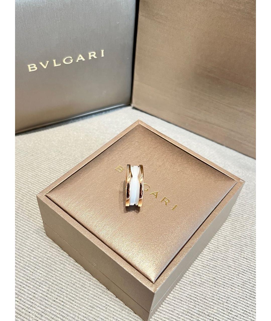 BVLGARI Золотое кольцо из розового золота, фото 5