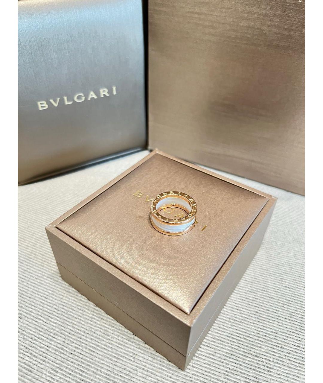 BVLGARI Золотое кольцо из розового золота, фото 3