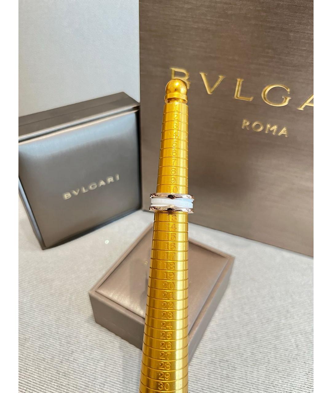 BVLGARI Золотое кольцо из розового золота, фото 6