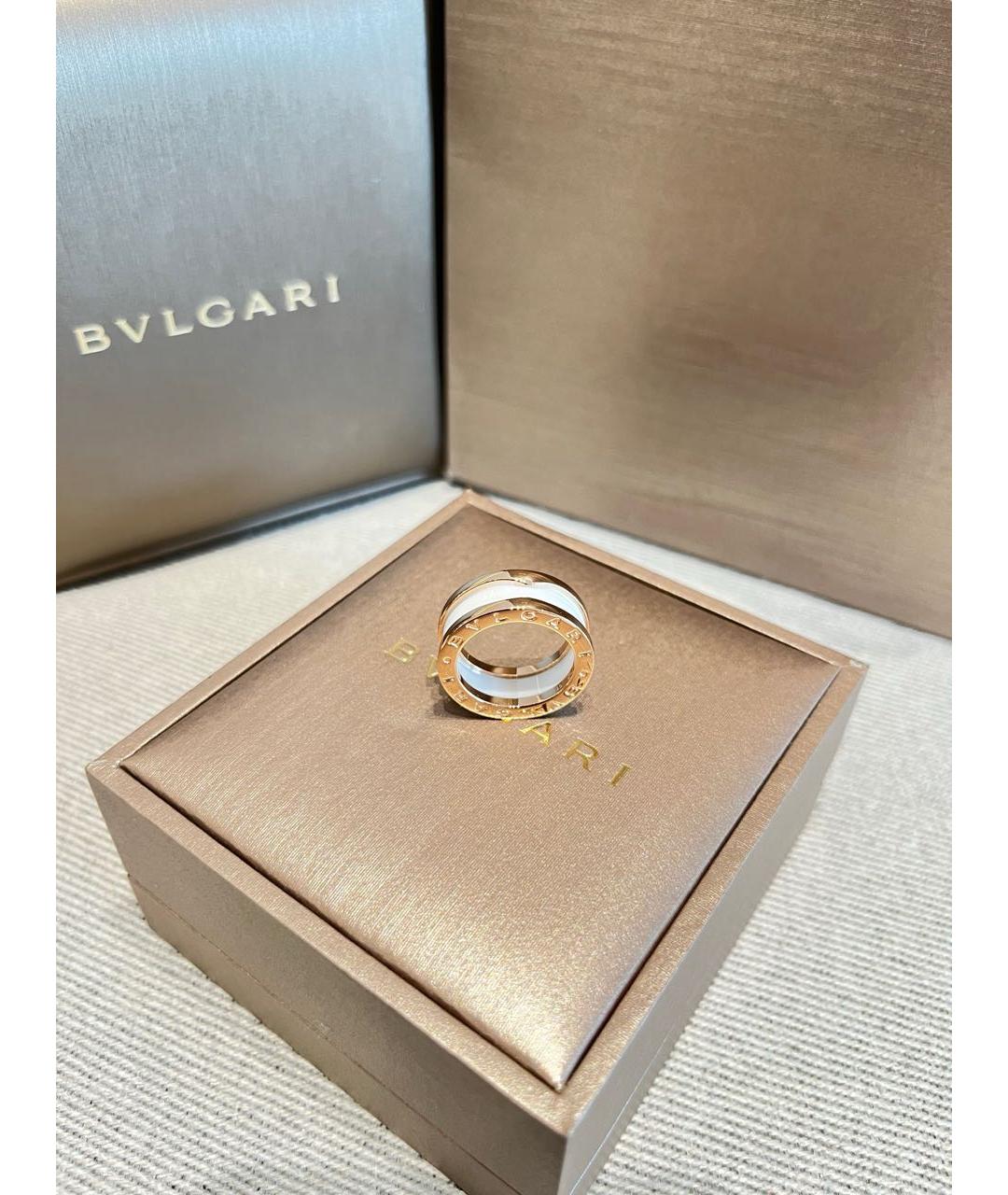 BVLGARI Золотое кольцо из розового золота, фото 4