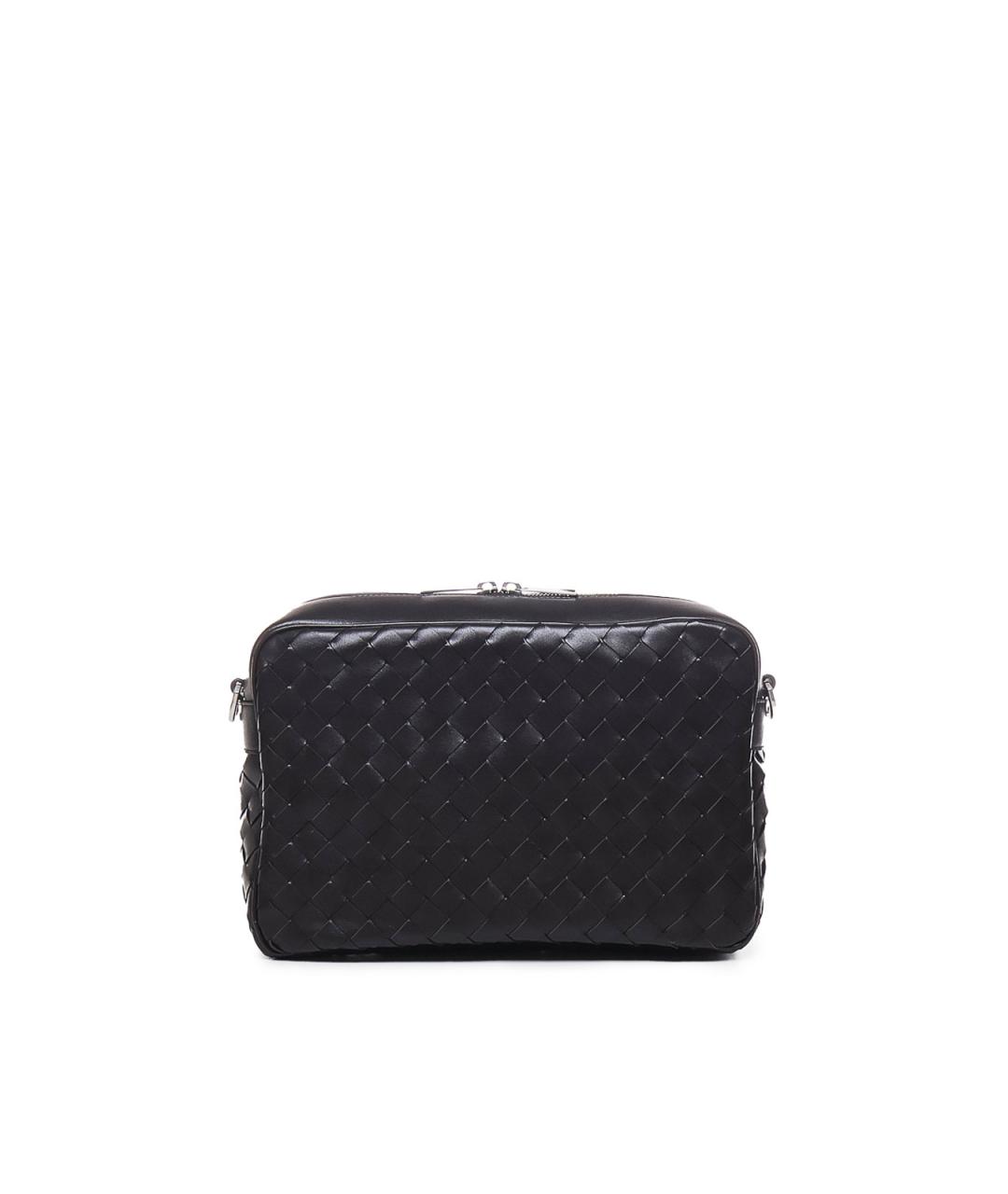 BOTTEGA VENETA Коричневая кожаная сумка на плечо, фото 2