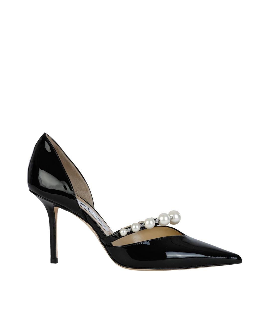 JIMMY CHOO Черные туфли из лакированной кожи, фото 1