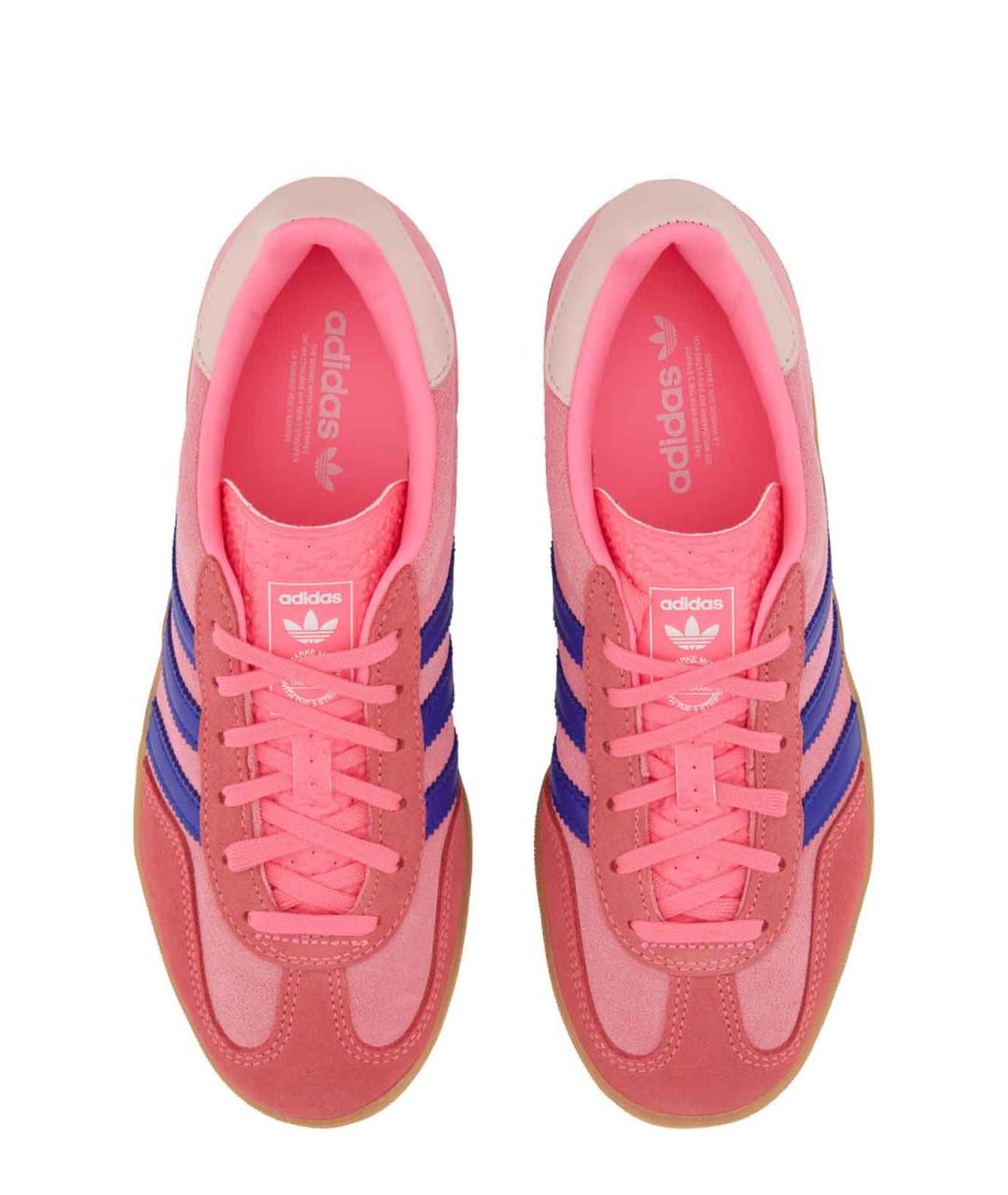 ADIDAS Розовые замшевые кеды, фото 6