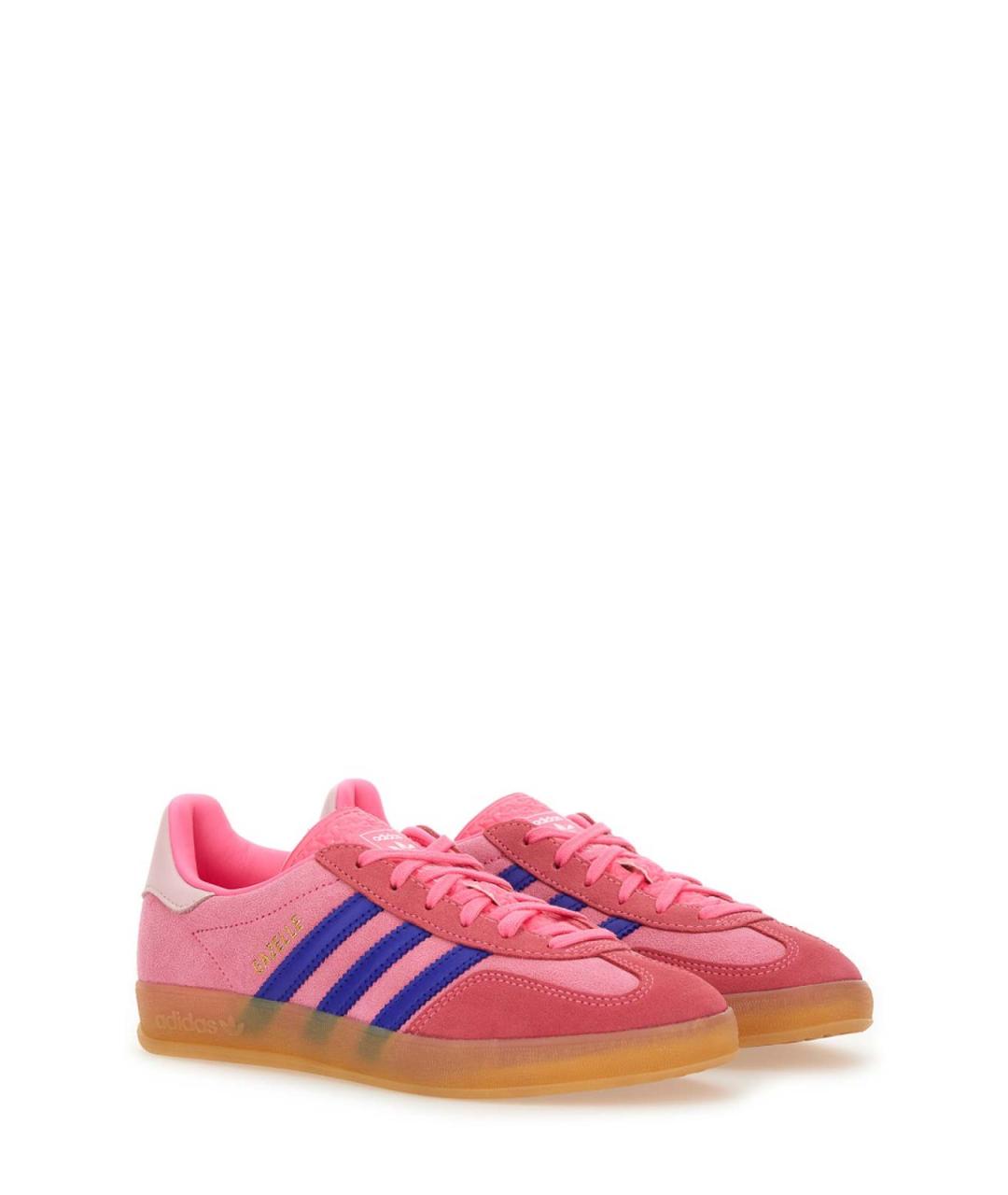 ADIDAS Розовые замшевые кеды, фото 2