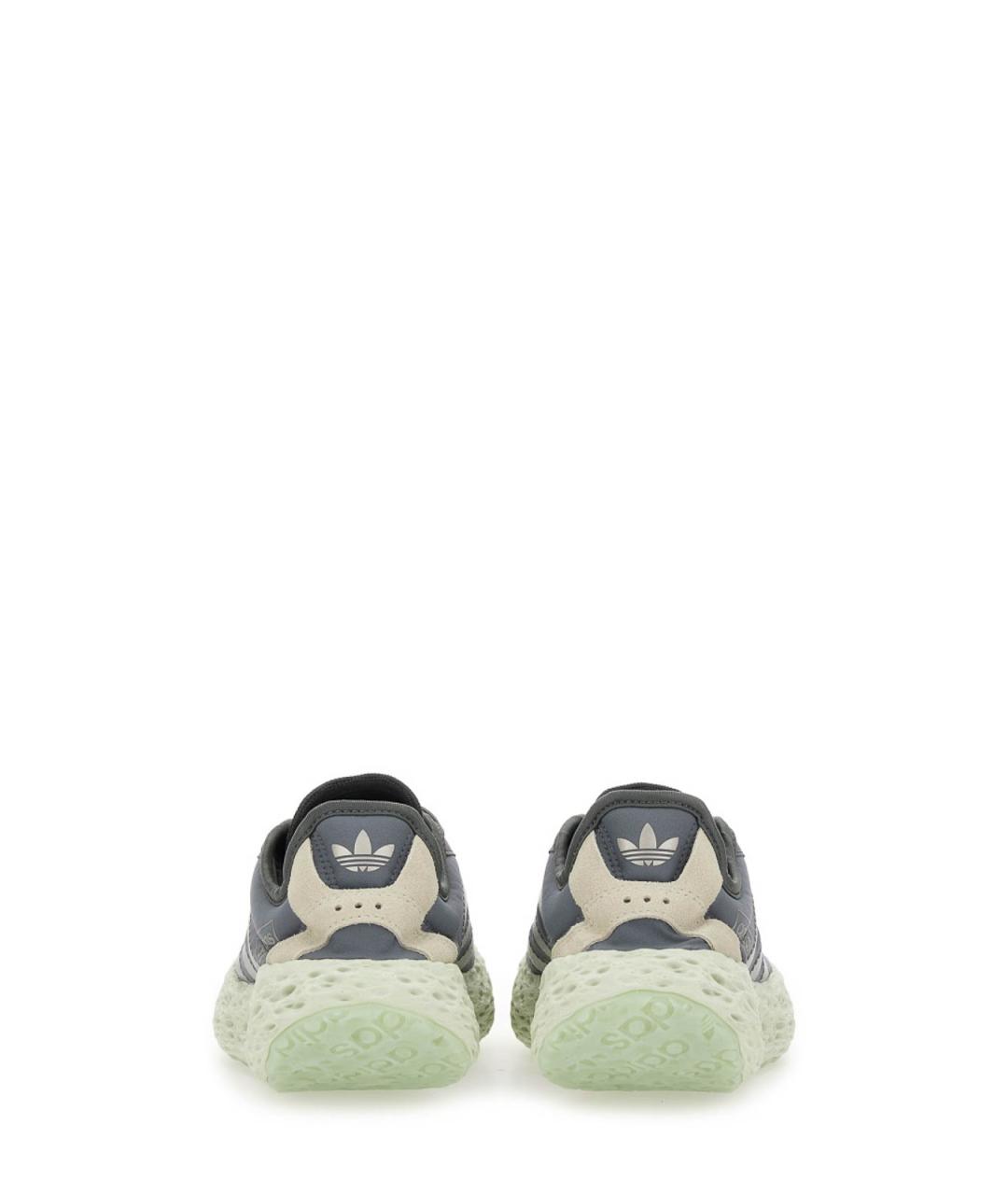 ADIDAS Серые текстильные кроссовки, фото 3