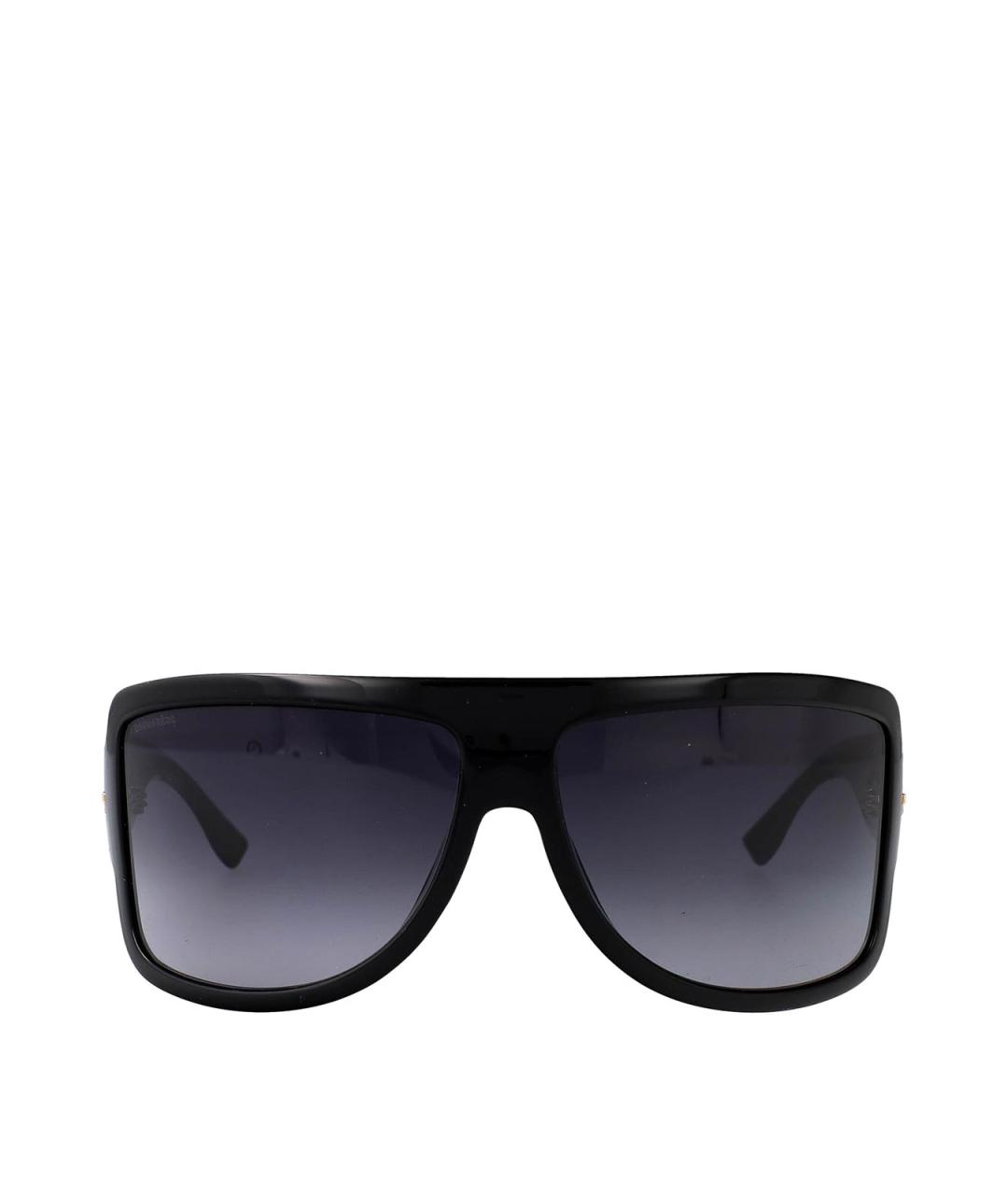 DSQUARED2 Черные пластиковые солнцезащитные очки, фото 1