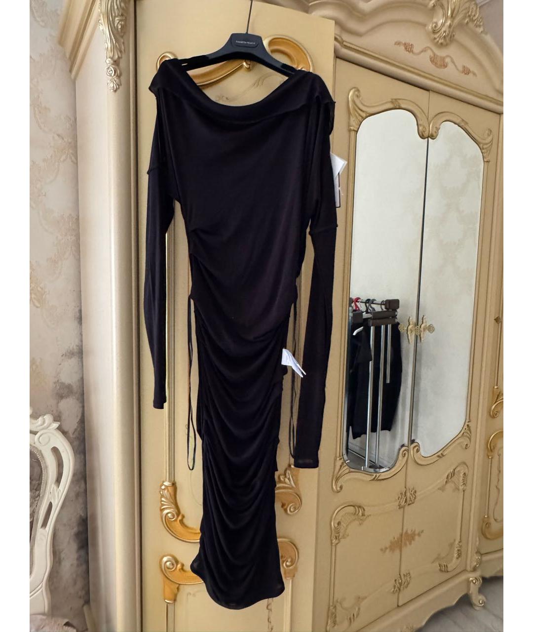 ELISABETTA FRANCHI Черное платье, фото 3