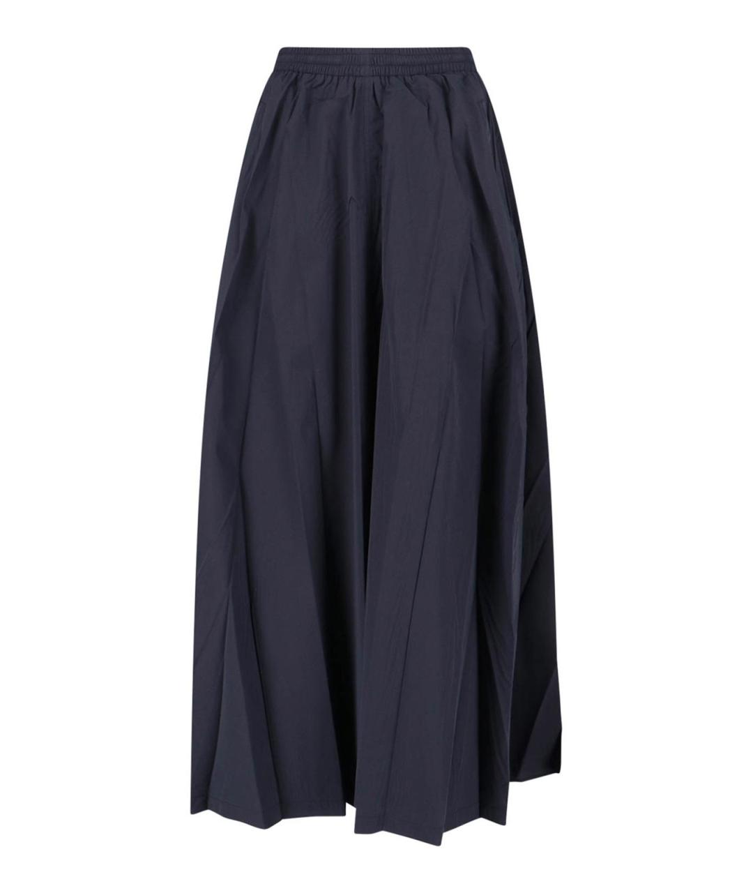 BALENCIAGA Черная полиэстеровая юбка макси, фото 1