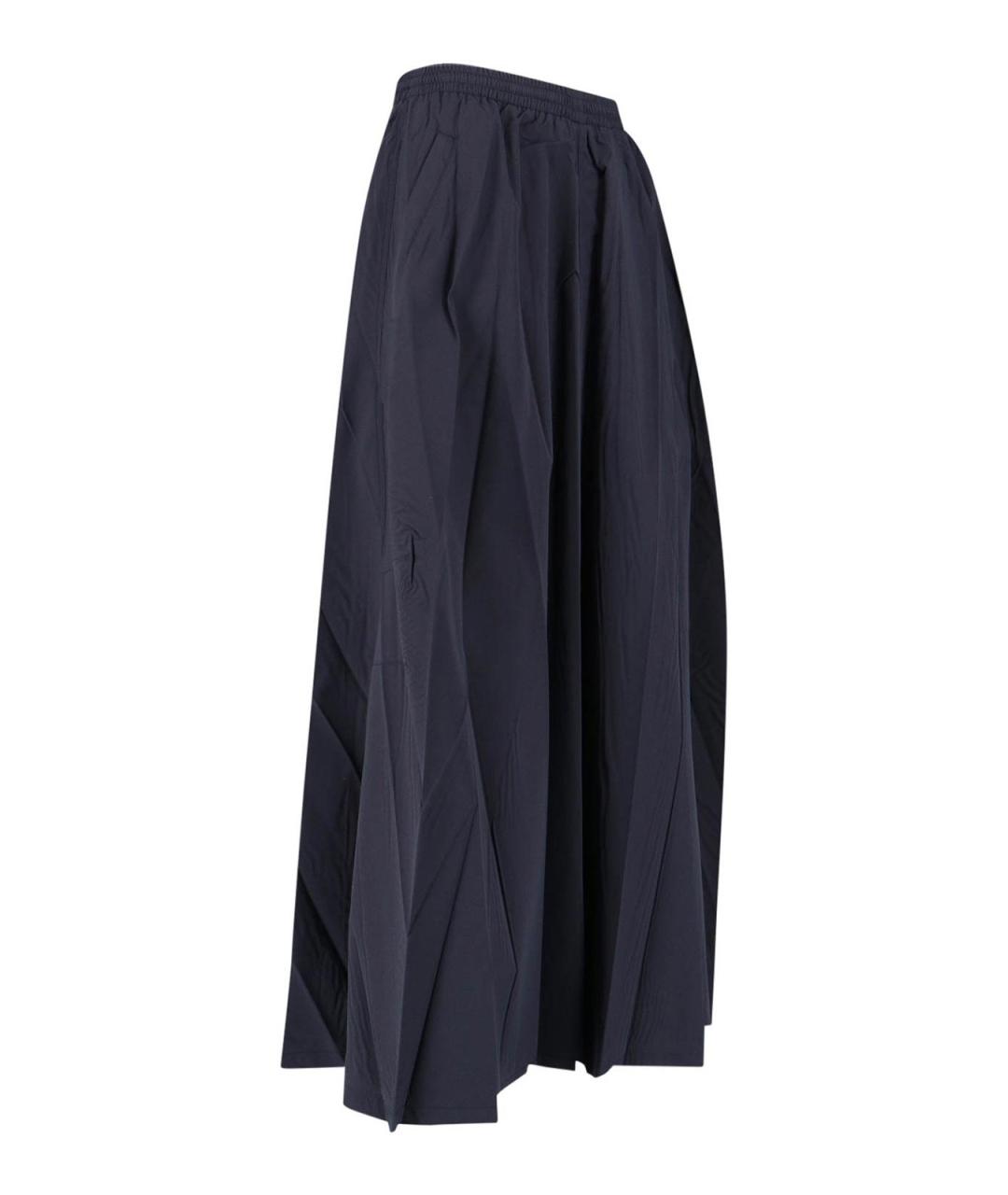 BALENCIAGA Черная полиэстеровая юбка макси, фото 3