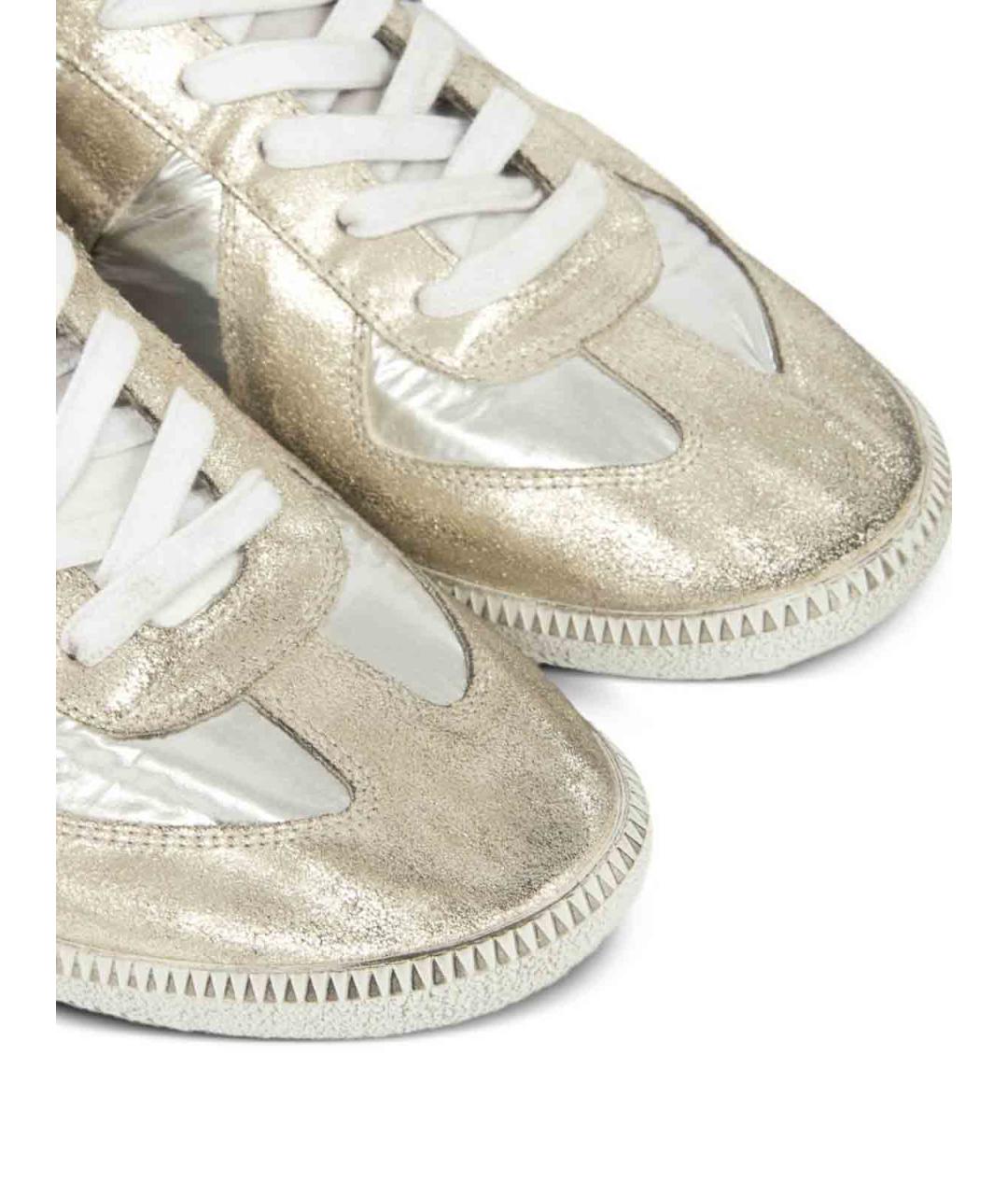 MAISON MARGIELA Мульти синтетические низкие кроссовки / кеды, фото 4