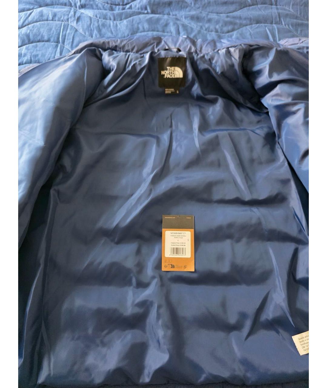 THE NORTH FACE Темно-синяя нейлоновая куртка, фото 2