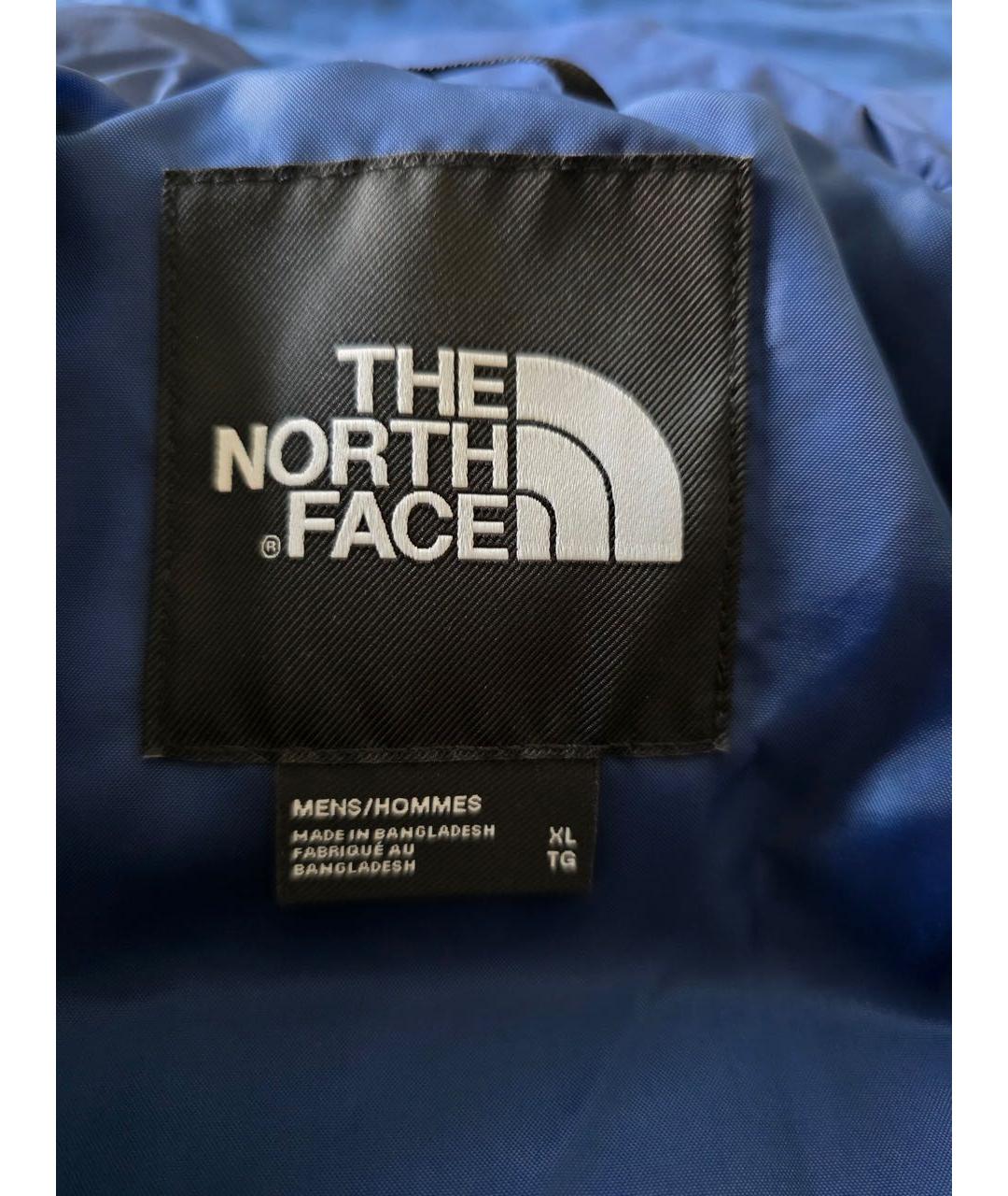 THE NORTH FACE Темно-синяя нейлоновая куртка, фото 5