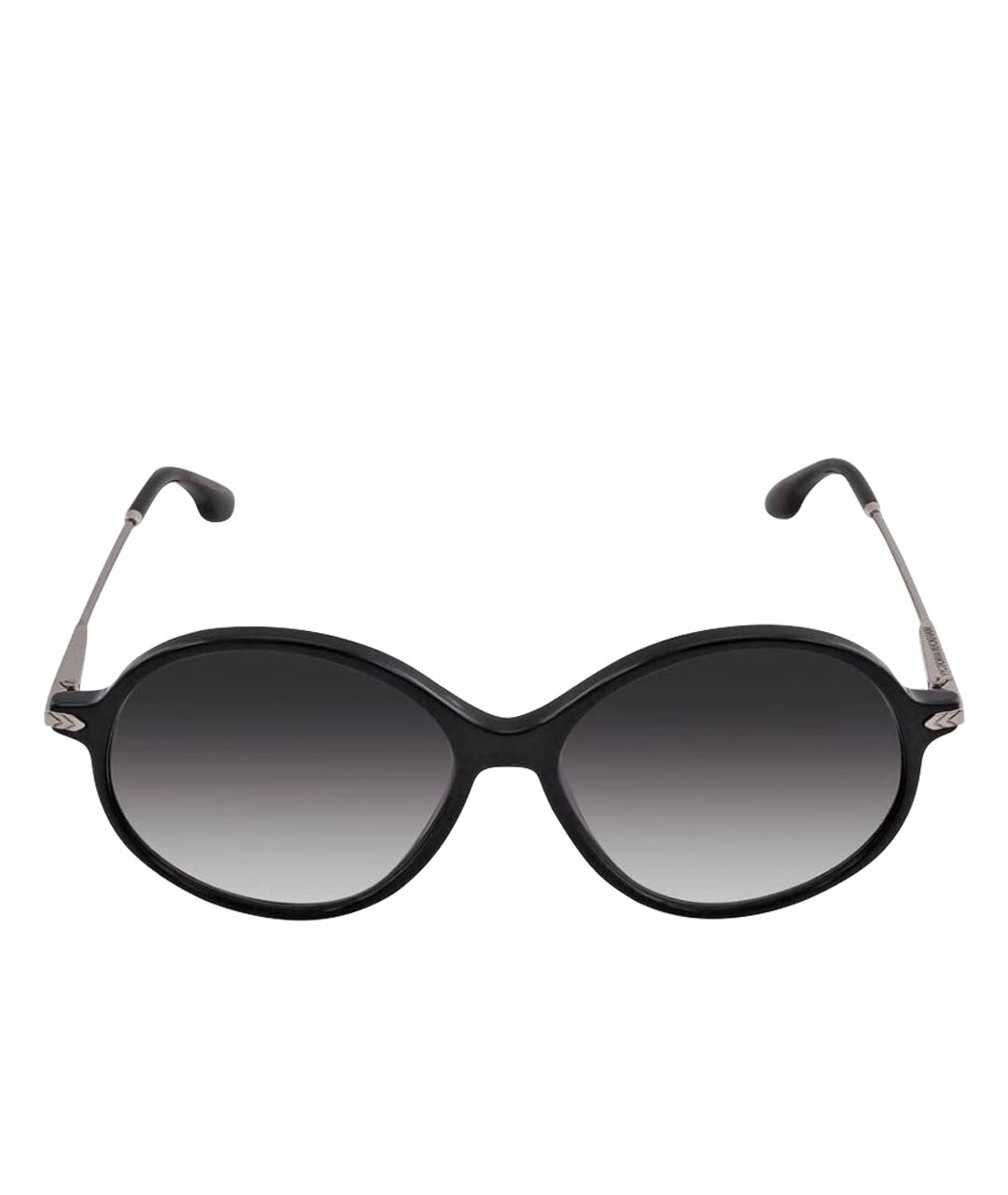VICTORIA BECKHAM Черные пластиковые солнцезащитные очки, фото 1
