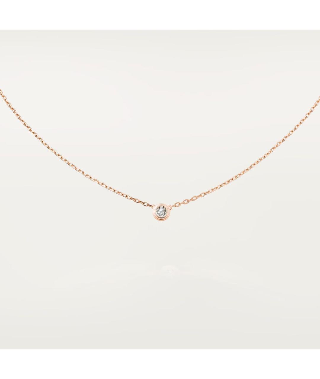 CARTIER Золотая подвеска из розового золота, фото 4