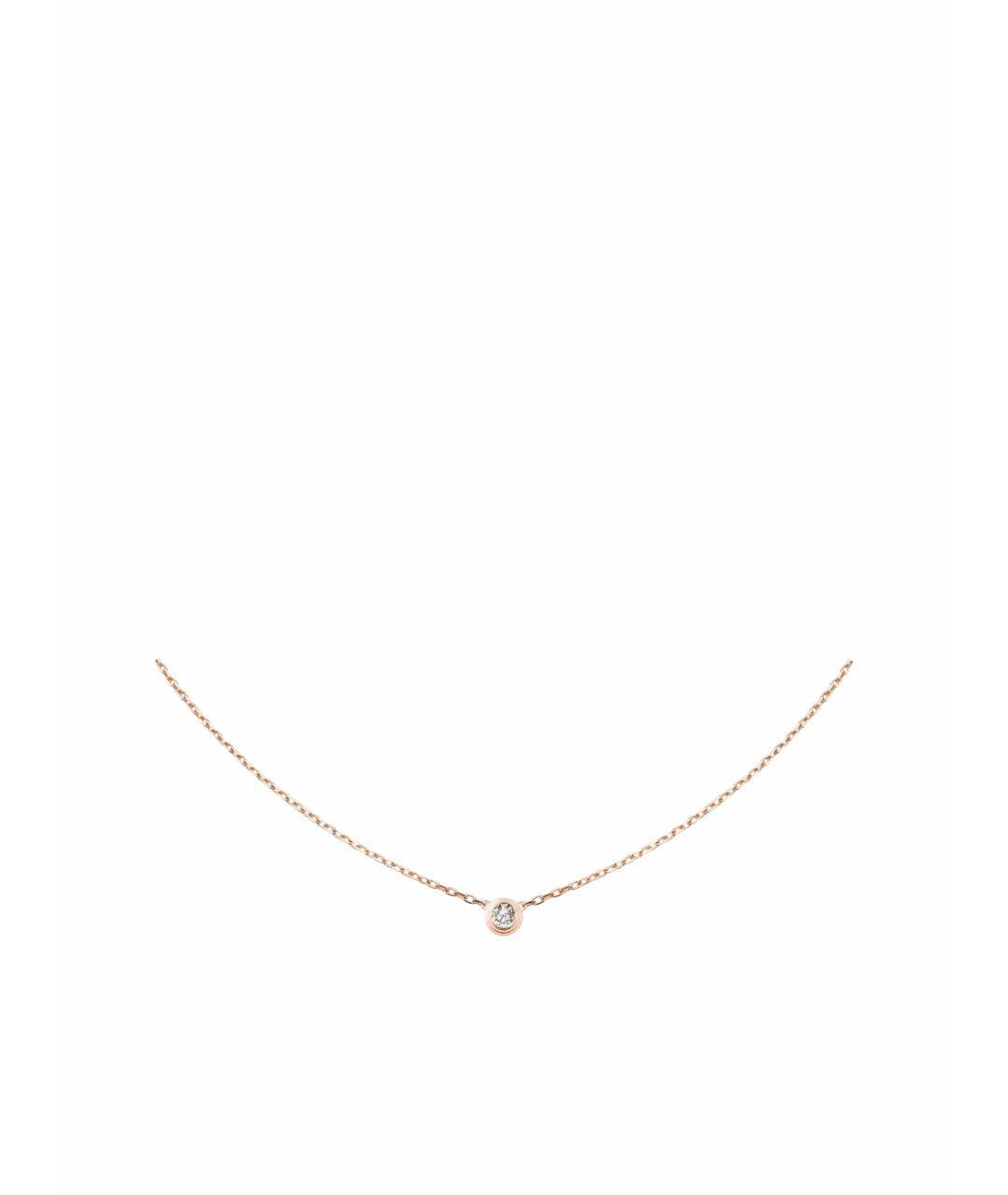 CARTIER Золотая подвеска из розового золота, фото 1