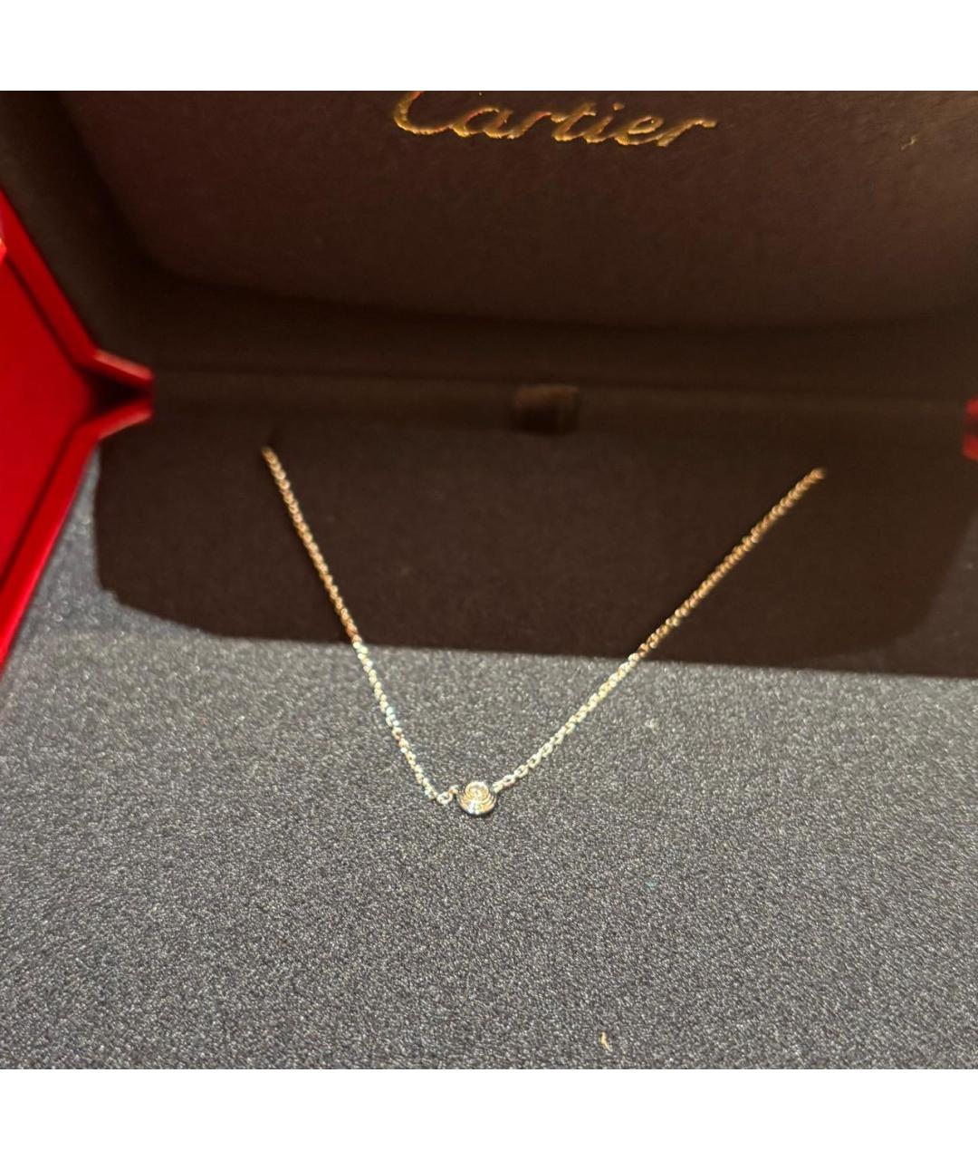 CARTIER Серебряный кулон из белого золота, фото 2