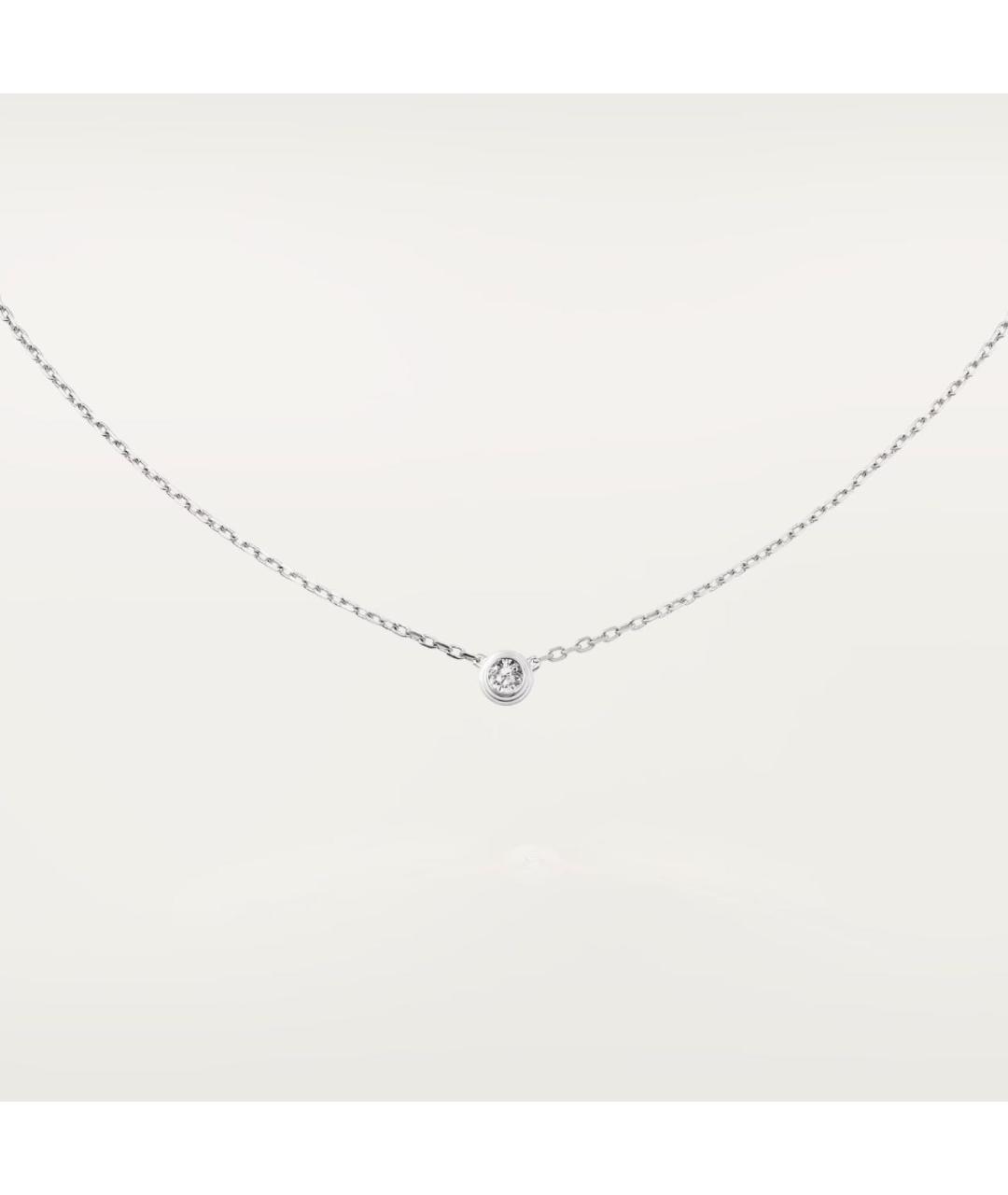 CARTIER Серебряный кулон из белого золота, фото 4