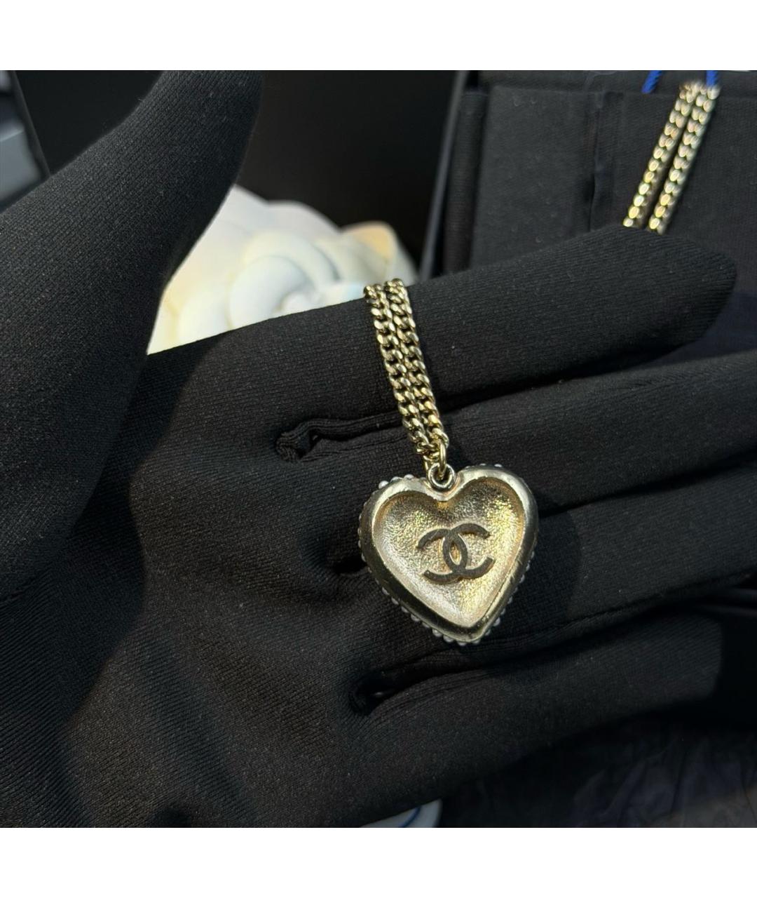 CHANEL Золотое колье, фото 3