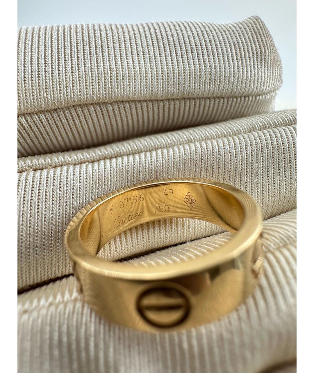 CARTIER Золотое кольцо из желтого золота, фото 3