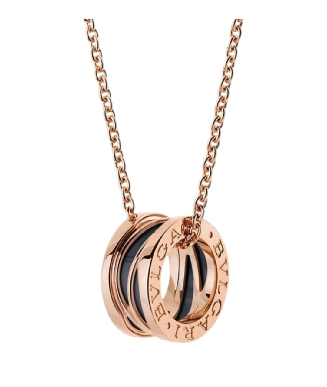 BVLGARI Золотое колье из розового золота, фото 1