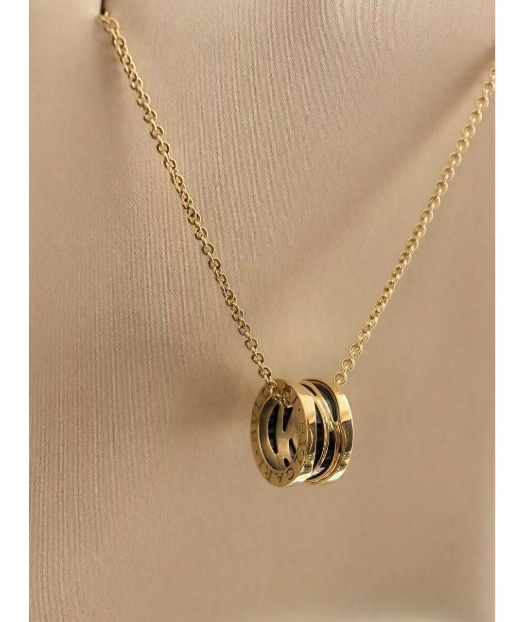 BVLGARI Золотое колье из розового золота, фото 2