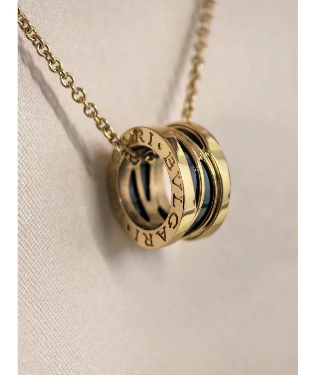 BVLGARI Золотое колье из розового золота, фото 4