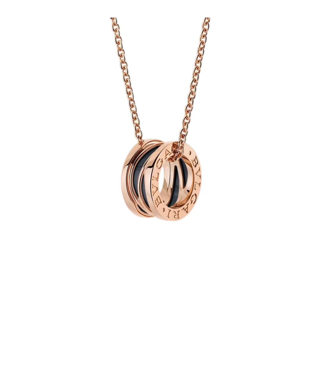 BVLGARI Золотое колье из розового золота, фото 5
