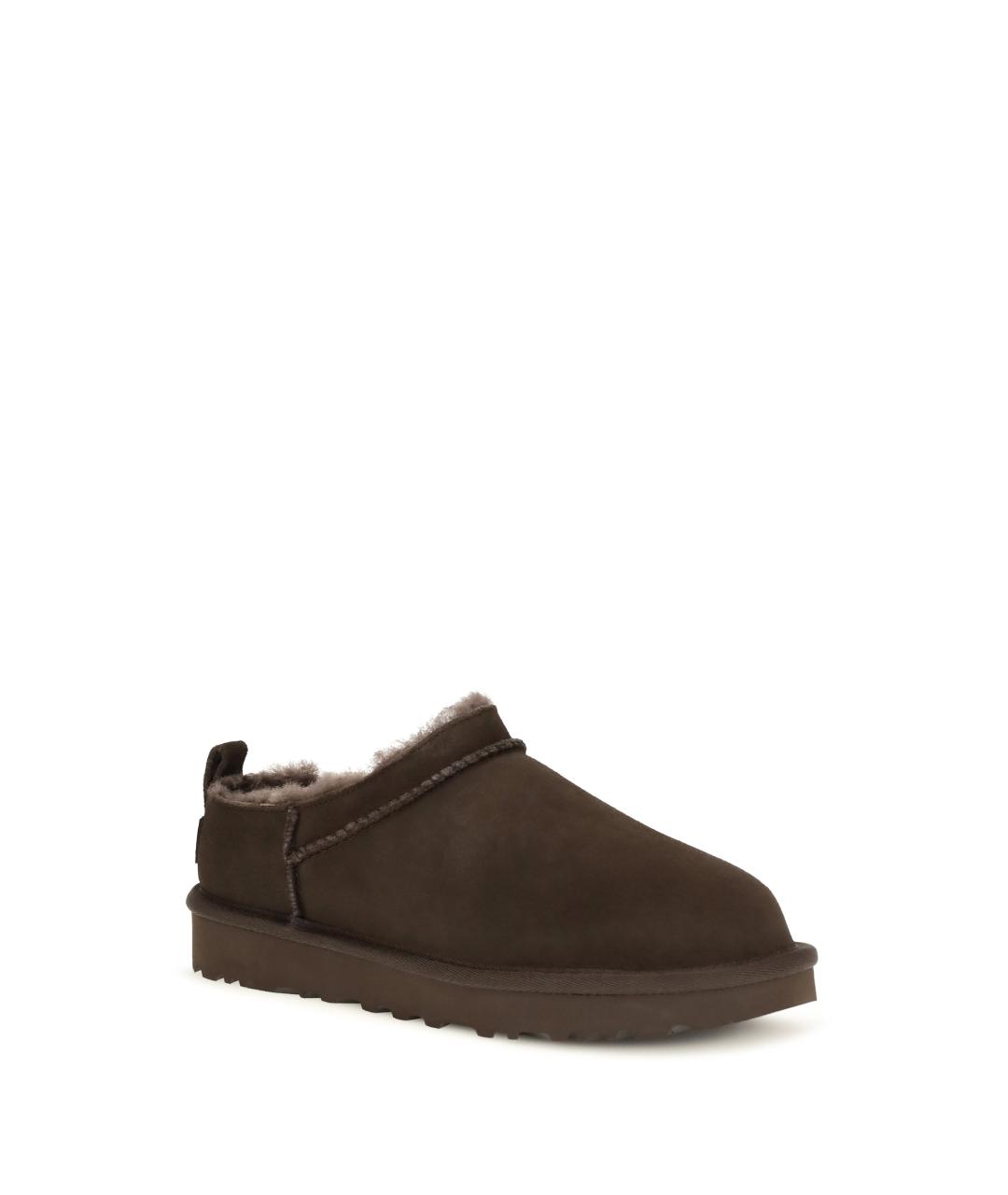 UGG Коричневые замшевые сабо, фото 2