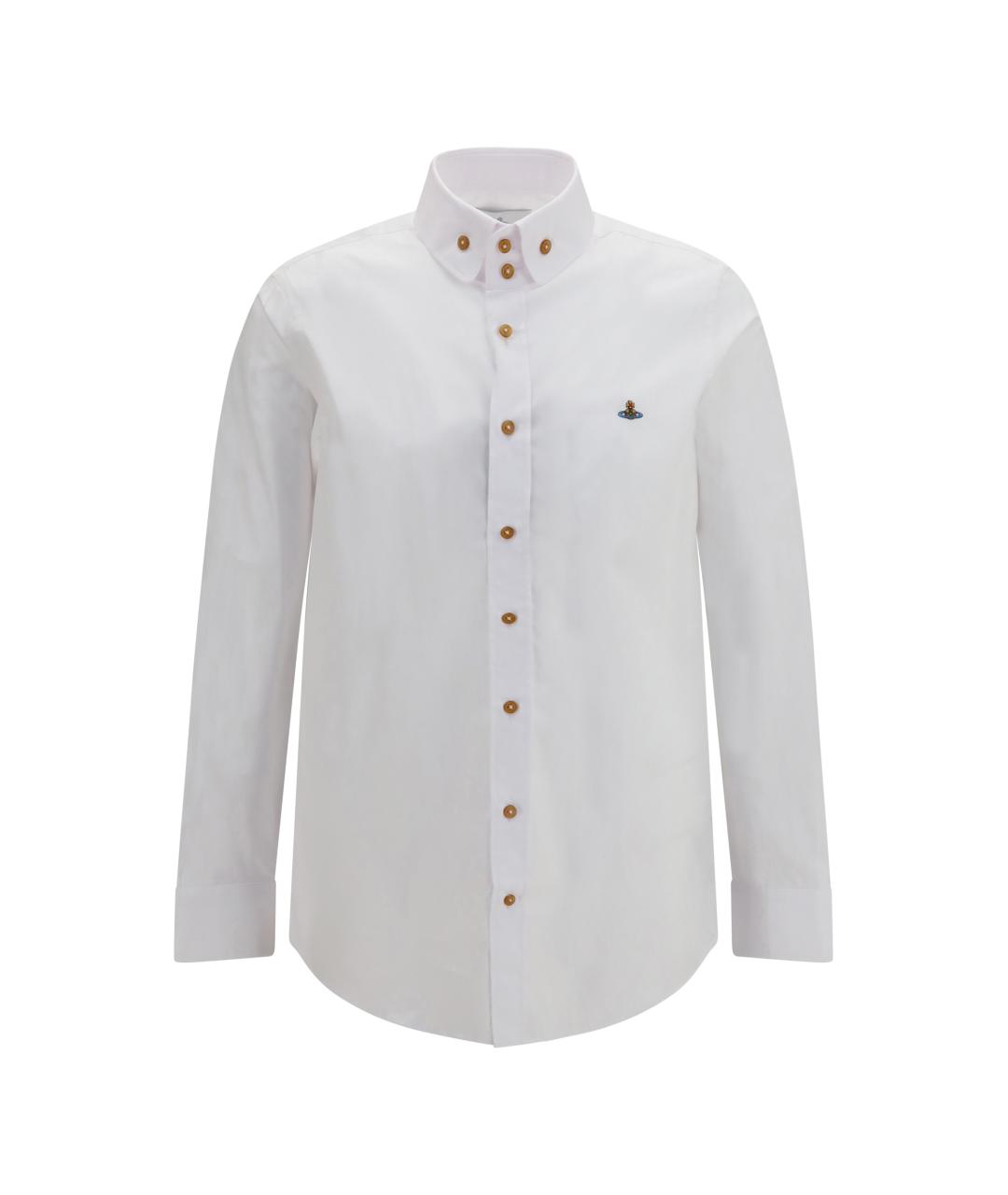 VIVIENNE WESTWOOD Белые хлопковые повседневные брюки, фото 1