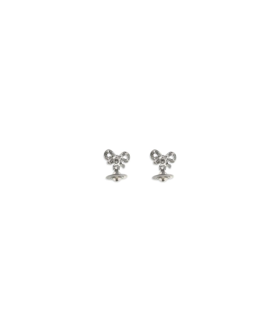 VIVIENNE WESTWOOD Серебряные металлические серьги, фото 2