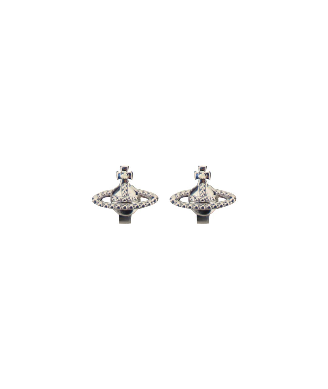 VIVIENNE WESTWOOD Серебряные металлические серьги, фото 1