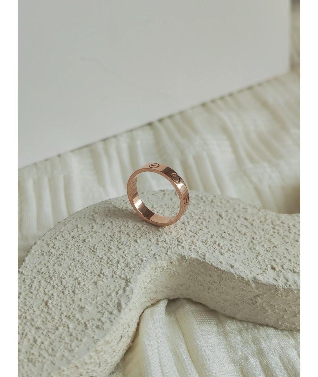 CARTIER Золотое кольцо из розового золота, фото 3